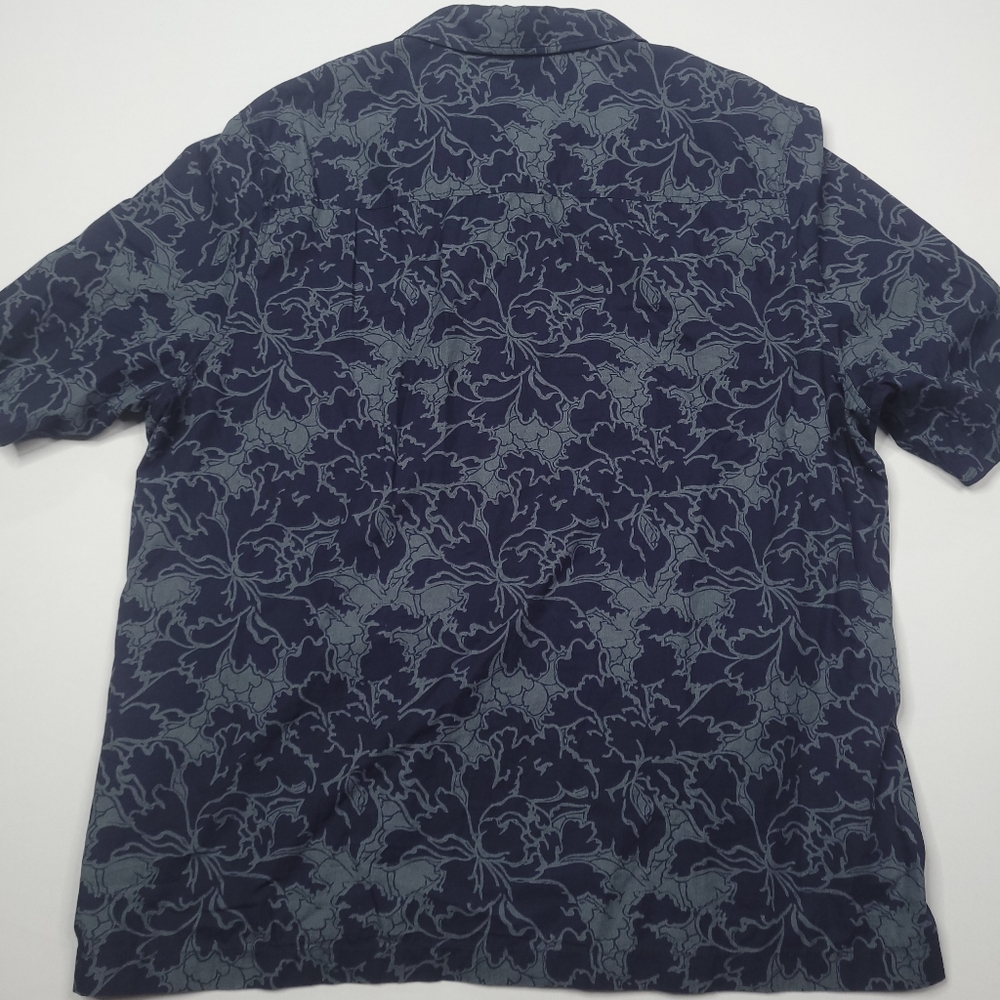 COS US Floral Hawaiian Shirt Relaxed Fit With Pockets 100% Cotton XL - Picture 3 of 10